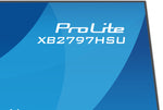 iiyama ProLite XB2797HSU-W1 computer monitor 68,6 cm (27") 1920 x 1080 Pixels Full HD LED Wit