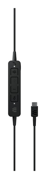 EPOS Tweezijdige on-ear USB-C-headset met ANC, gecertificeerd voor Microsoft Teams