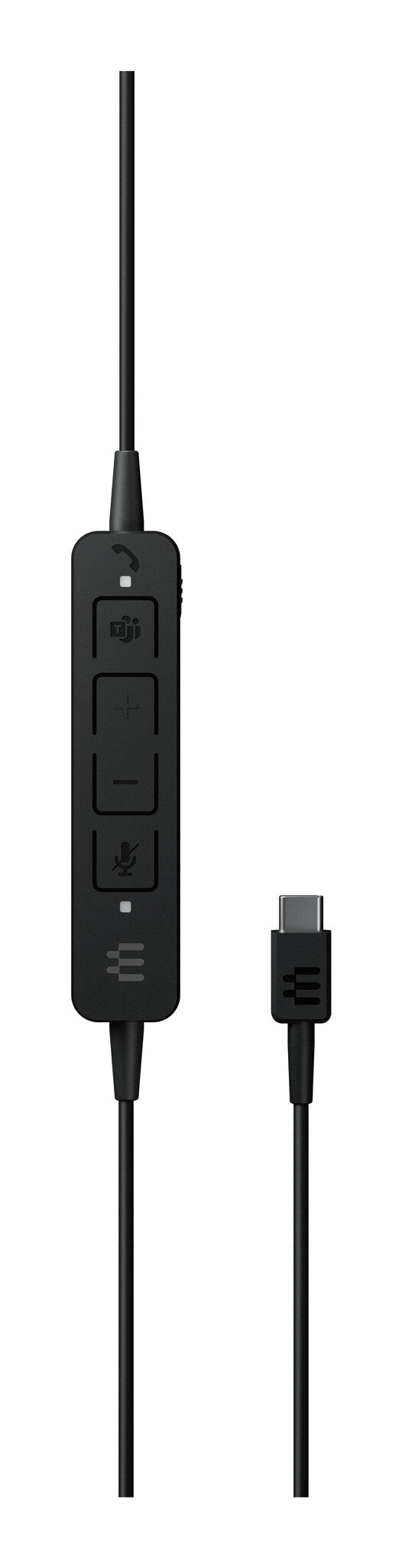 EPOS Tweezijdige on-ear USB-C-headset met ANC, gecertificeerd voor Microsoft Teams