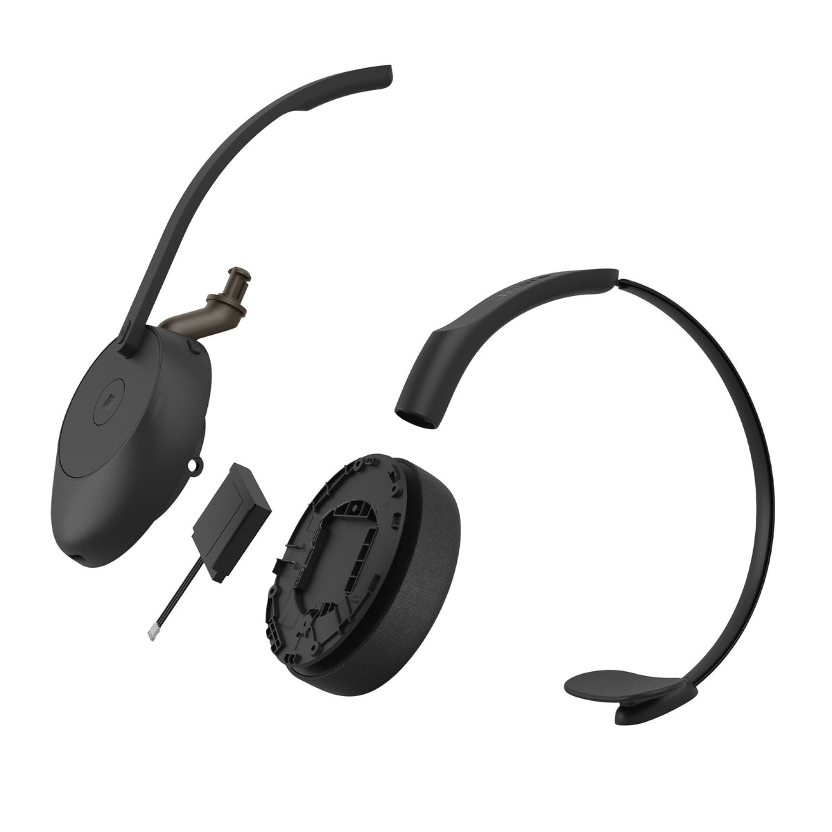 Jabra Evolve3 65 Headset Draadloos Hoofdband Kantoor/callcenter USB Type-C Bluetooth Zwart