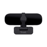 Trust Tanor Full HD Webcam – webcam – Full HD webcam met privacy‑cover – geïntegreerde microfoon – zwart