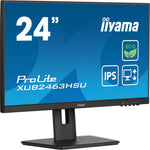 iiyama ProLite XUB2463HSU-B1 computer monitor 60,5 cm (23.8") 1920 x 1080 Pixels Full HD LED Zwart