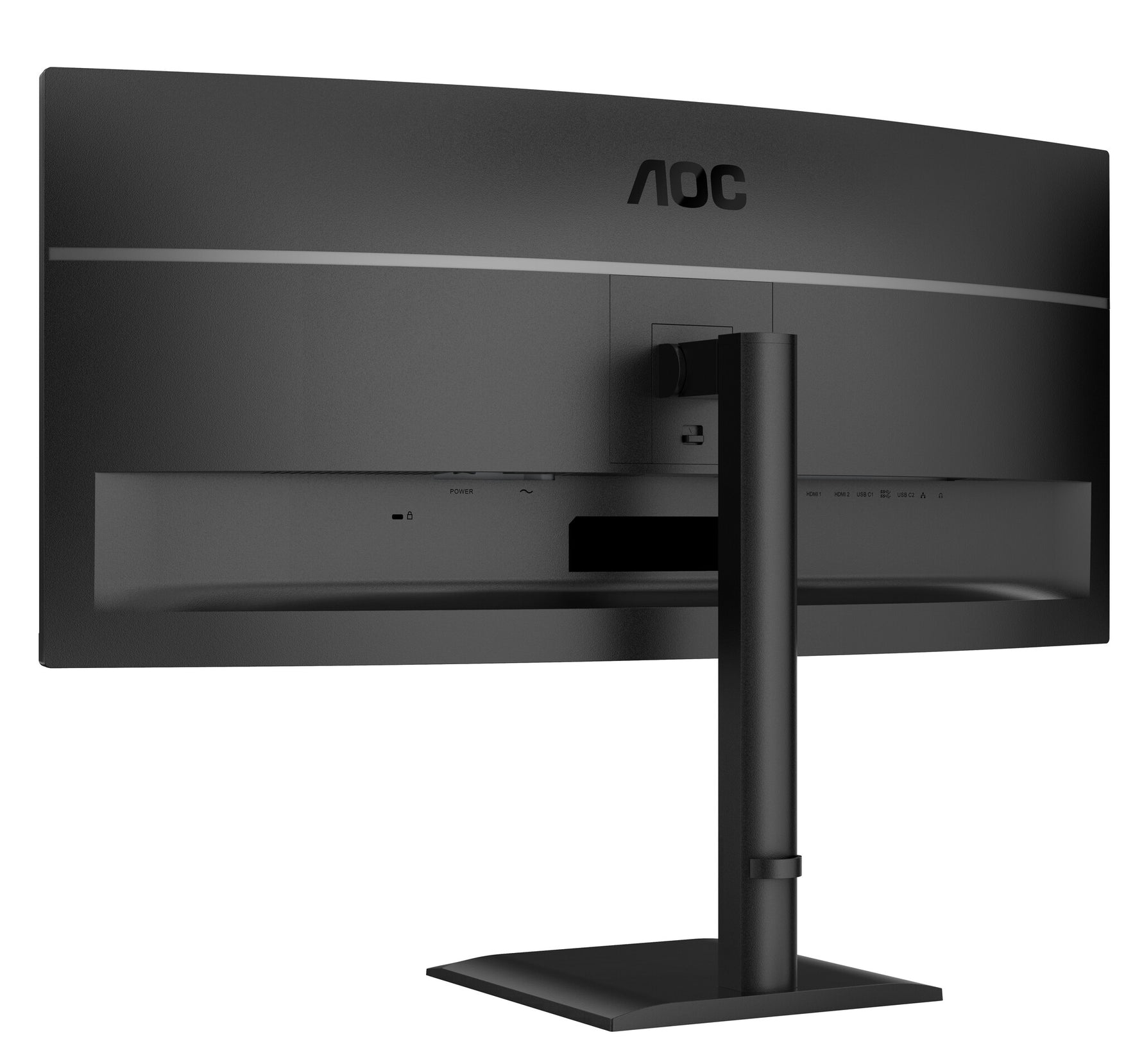 AOC E4 CU34E4CV computer monitor 86,4 cm (34") 3440 x 1440 Pixels UltraWide Quad HD LCD Zwart