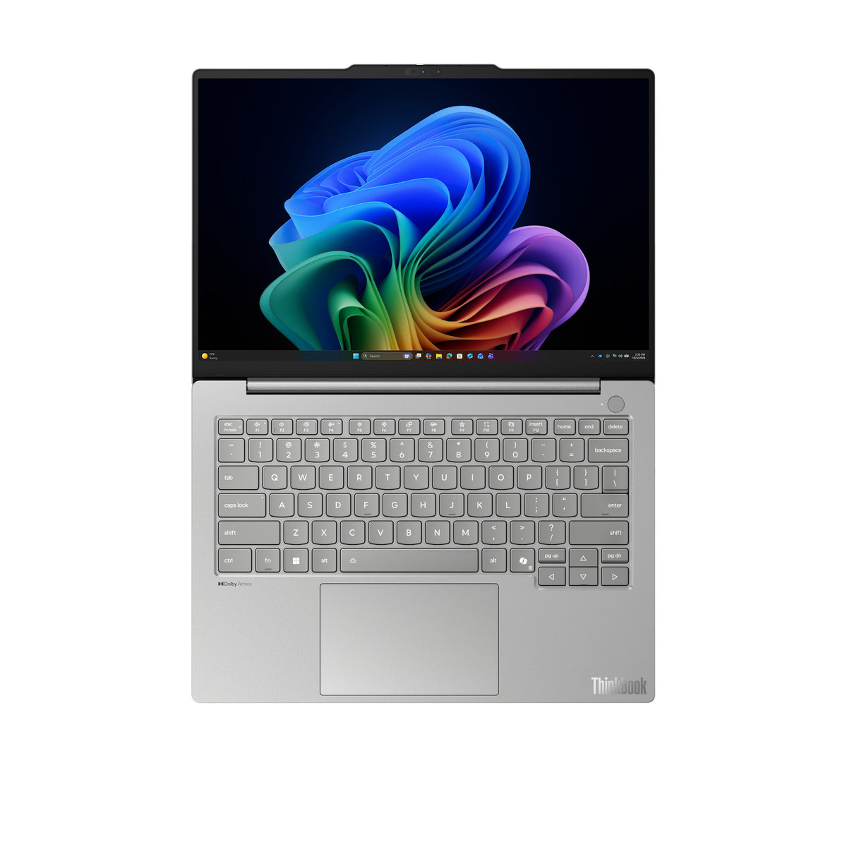 Lenovo ThinkBook 14x ILL Copilot+ PC Intel Core Ultra 7 256V Laptop 35,6 cm (14") WUXGA 16 GB LPDDR5x-SDRAM 512 GB SSD Wi-Fi 7 (802.11be) Windows 11 Pro Grijs Engels