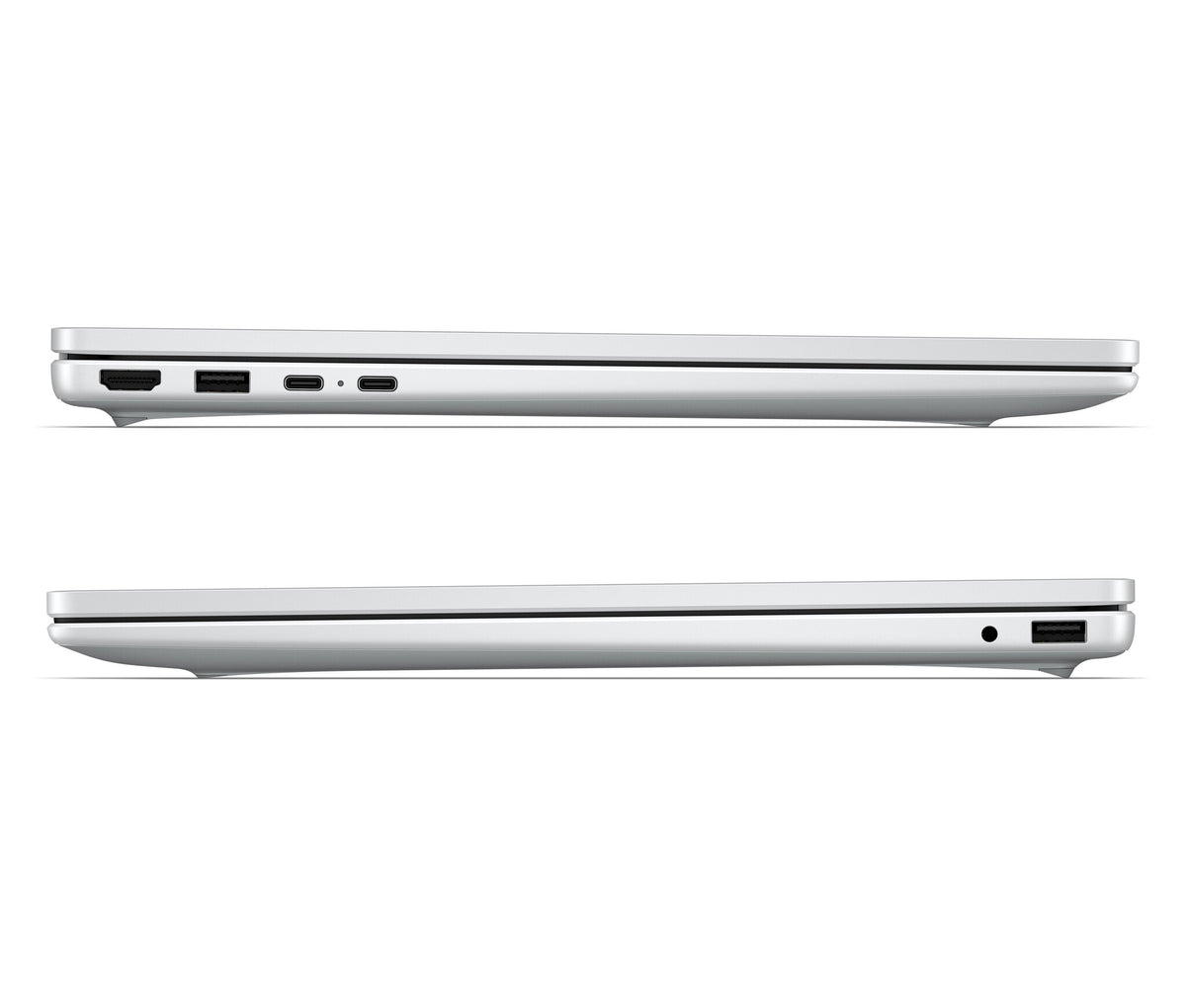 HP OmniBook 3 17-dp0013ndx Laptop 43,9 cm (17.3") Full HD 12 GB DDR5-SDRAM 512 GB SSD Wi-Fi 6 (802.11ax) Windows 11 Home Grijs, Zilver QWERTY