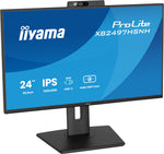 iiyama ProLite XB2497HSNH-B1 24IN IPS LCD 4MS 1920X1080 350CD/M2 HDMI/DP/USB 2 computer monitor 60,5 cm (23.8") 1920 x 1080 Pixels Full HD Zwart