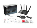 ASUS RT-BE82U BE6500 draadloze router 2.5 Gigabit Ethernet Dual-band (2.4 GHz / 5 GHz) Zwart