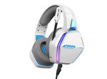 Oniverse Nebula Headset Bedraad Hoofdband Gamen USB Type-A Wit