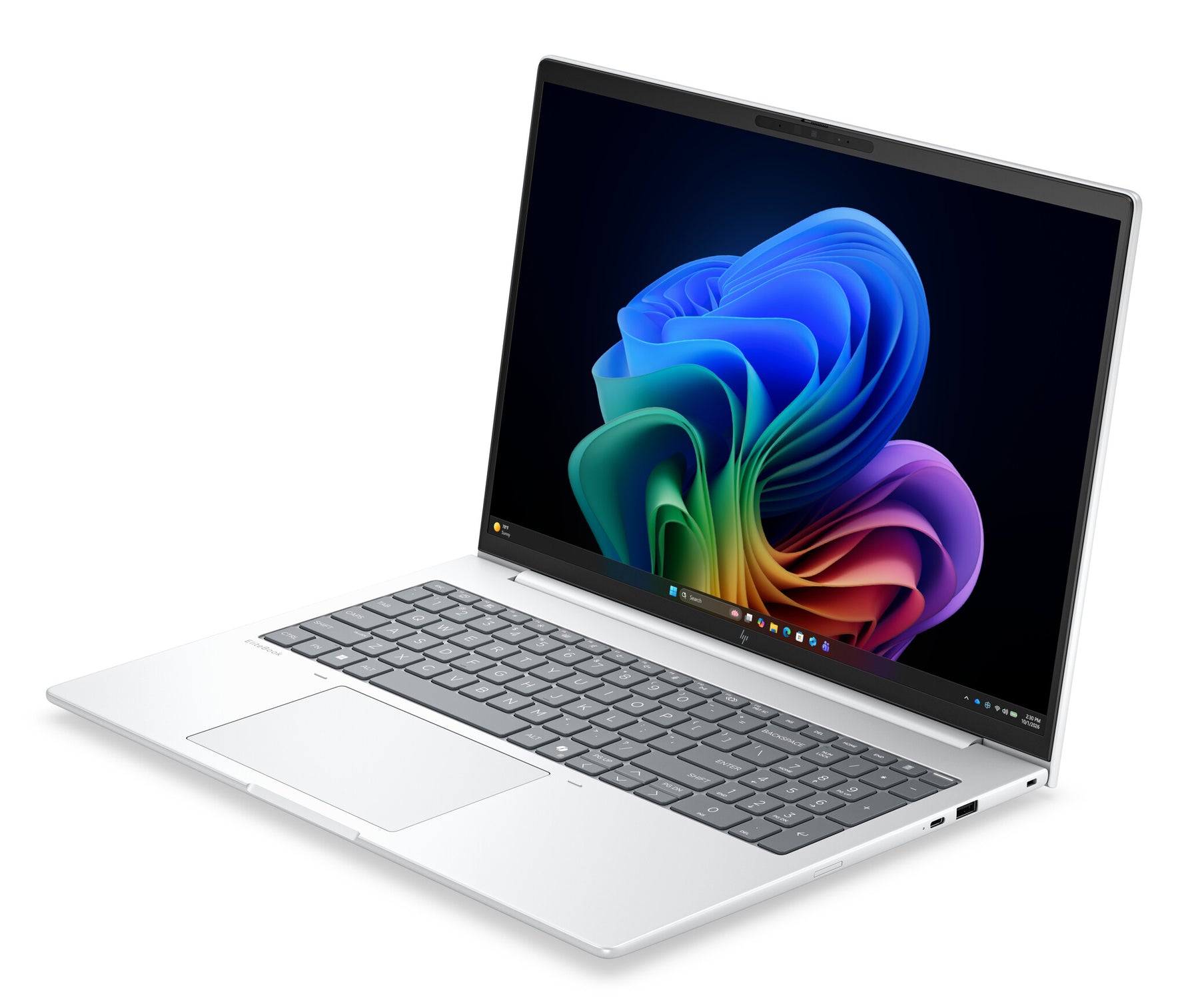 HP EliteBook 8 G2i 16 Next Gen AI PC Copilot+ PC Intel Core Ultra 5 325 Laptop 40,6 cm (16") WUXGA 16 GB DDR5-SDRAM 512 GB SSD Wi-Fi 7 (802.11be) Windows 11 Pro Zilver QWERTY