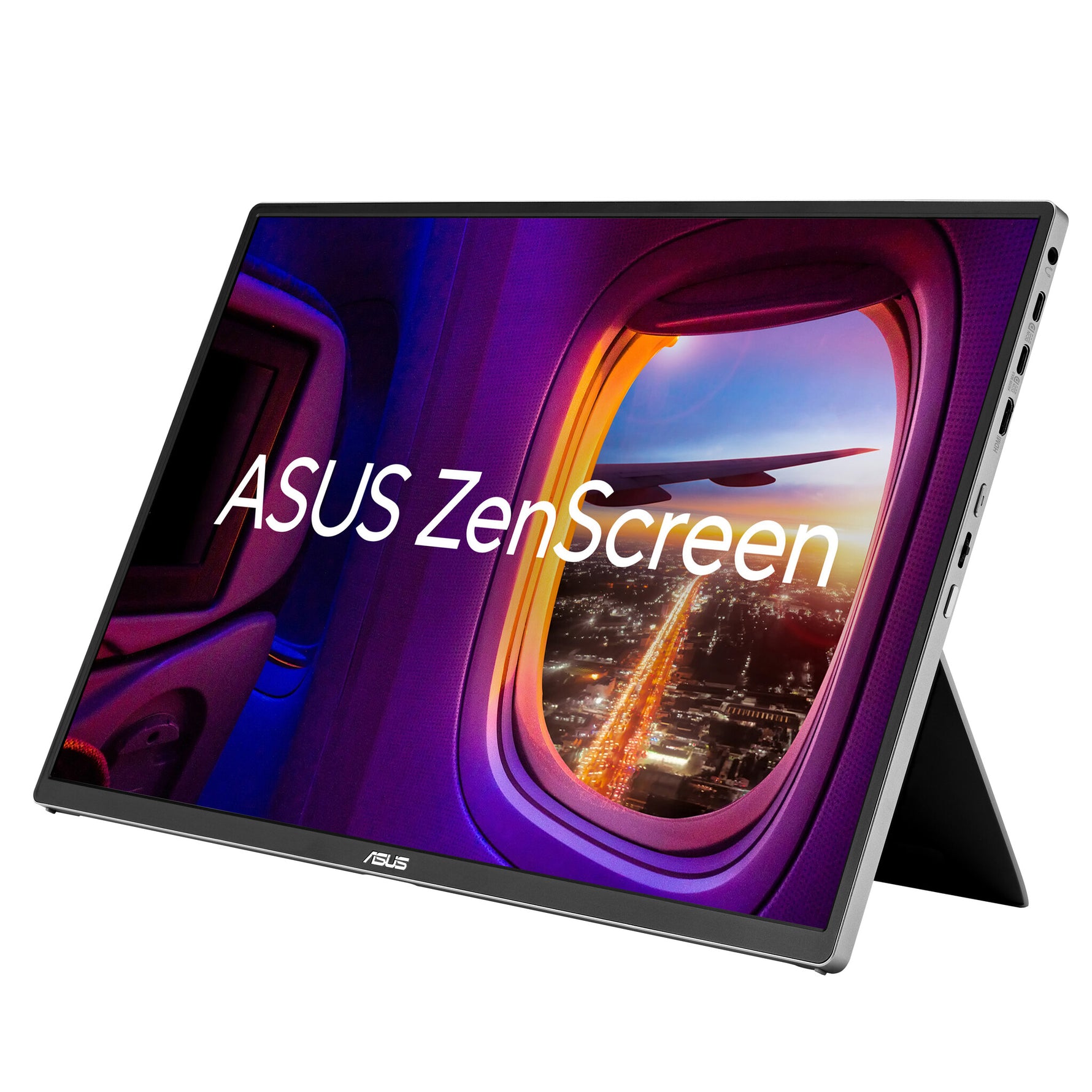 ASUS ZenScreen OLED MQ16FC computer monitor 40,6 cm (16") 1920 x 1200 Pixels WUXGA Zilver