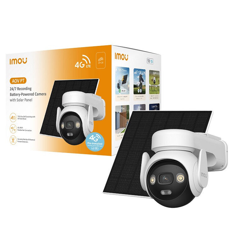 Imou AOV PT 5MP Turret IP Security Camera Outdoor 2880 x 1620 Pixels Wall