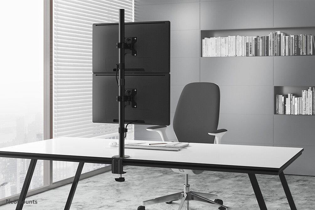 Neomounts FPMA-D550DVBLACK Monitorarm 10-32" - verticale montage