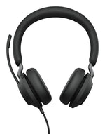 Jabra Evolve2 40 SE Headset Bedraad Hoofdband Kantoor/callcenter USB Type-C / USB Type-A Zwart