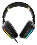 Glorious Gaming Glorious GHS Eternal RGB - Stereo RGB headset voor pc, PS5, PS4, Switch - Custom-tuned, gekantelde drivers, verstelbare, kristalheldere, afneembare mic, USB-C - Duurzaam, dag/nacht comfort - Zwart