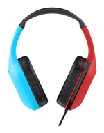 Trust GXT 416S Zirox Headset Bedraad Hoofdband Gamen Zwart, Cyaan, Rood