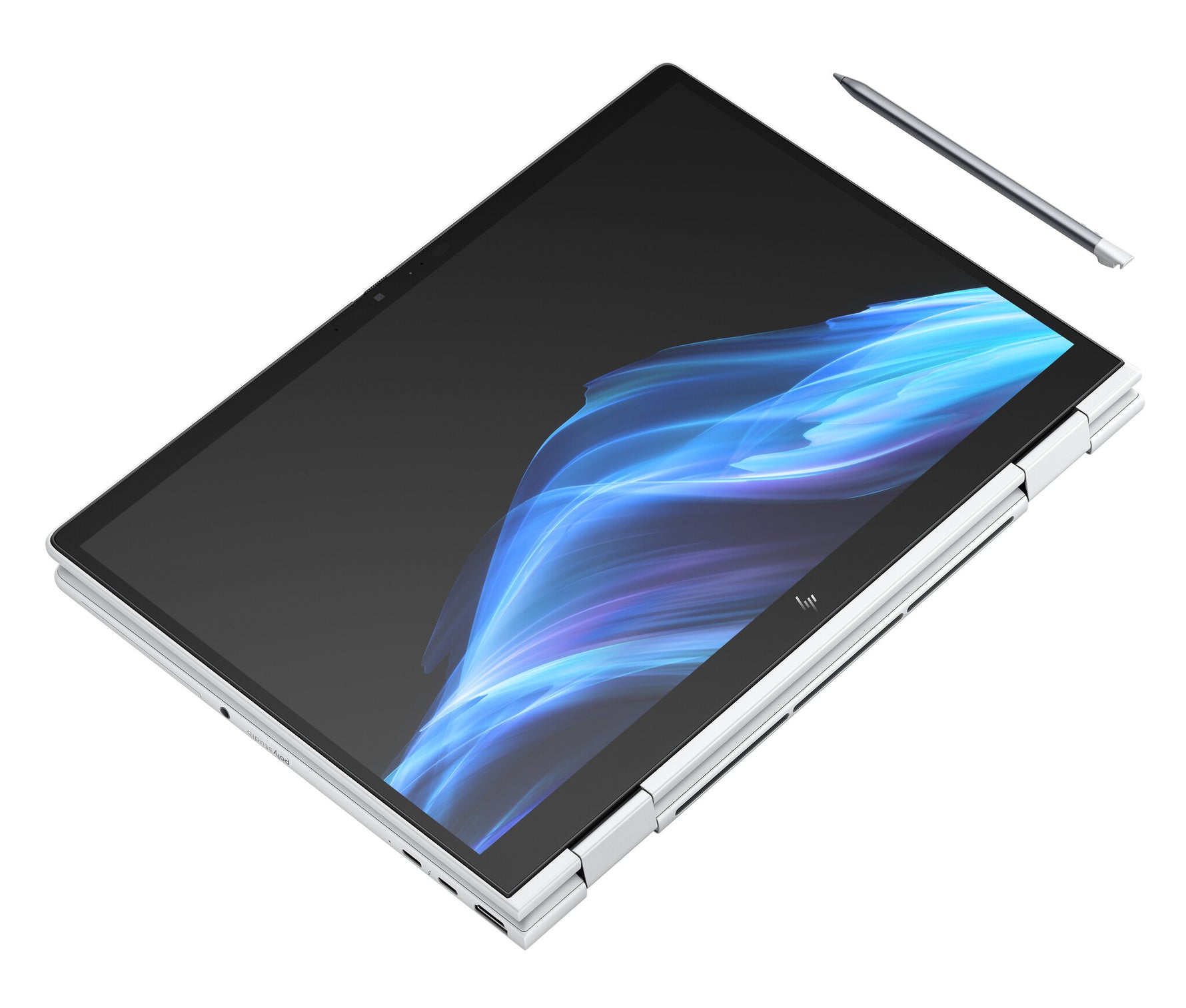HP EliteBook 8 Flip G1i AI Wolf Pro Security Edition Intel Core Ultra 5 225U Hybride (2-in-1) 33,8 cm (13.3") Touchscreen WUXGA 16 GB LPDDR5x-SDRAM 512 GB SSD Wi-Fi 6E (802.11ax) Windows 11 Pro AI PC Zilver