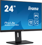 iiyama XUB2492HSU-B6 computer monitor 60,5 cm (23.8") 1920 x 1080 Pixels Full HD LED Zwart