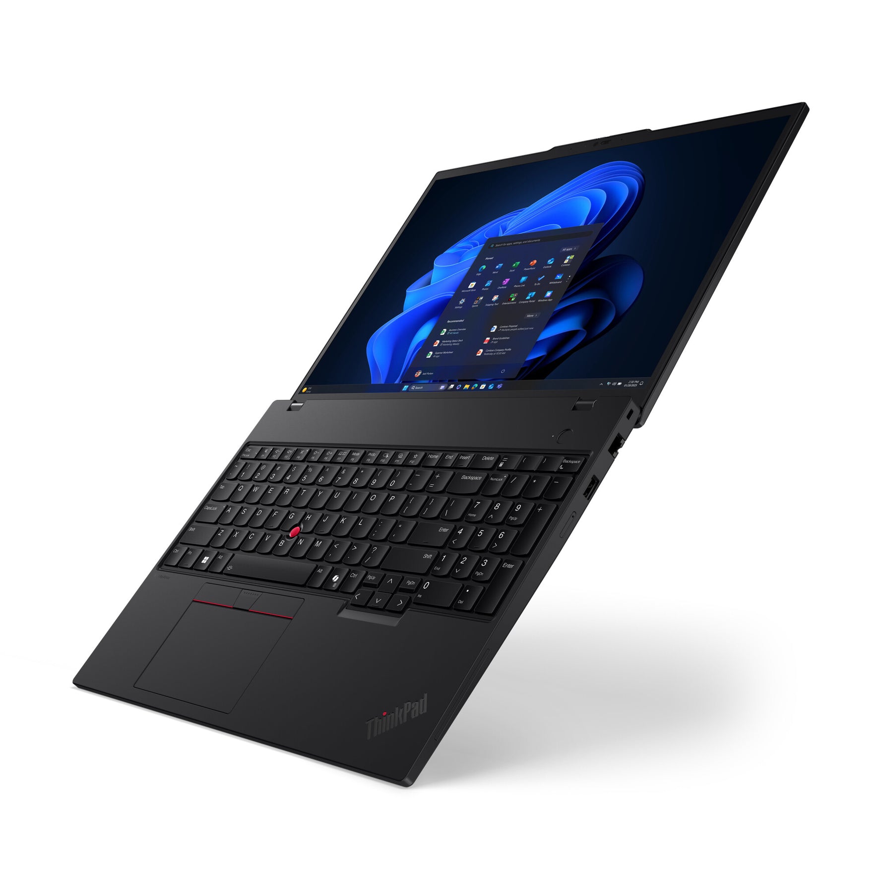 Lenovo ThinkPad T16 Gen 4 (Intel) Copilot+ PC Intel Core Ultra 7 258V Laptop 40,6 cm (16") WUXGA 32 GB LPDDR5x-SDRAM 512 GB SSD Wi-Fi 7 (802.11be) Windows 11 Pro Engels Zwart