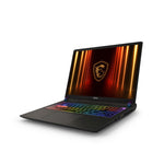 MSI Vector A16 HX A8WIG-025NL AMD Ryzen™ 9 8940HX Laptop 40,6 cm (16") Quad HD+ 16 GB DDR5-SDRAM 1 TB SSD NVIDIA GeForce RTX 5080 Wi-Fi 6E (802.11ax) Windows 11 Home Grijs