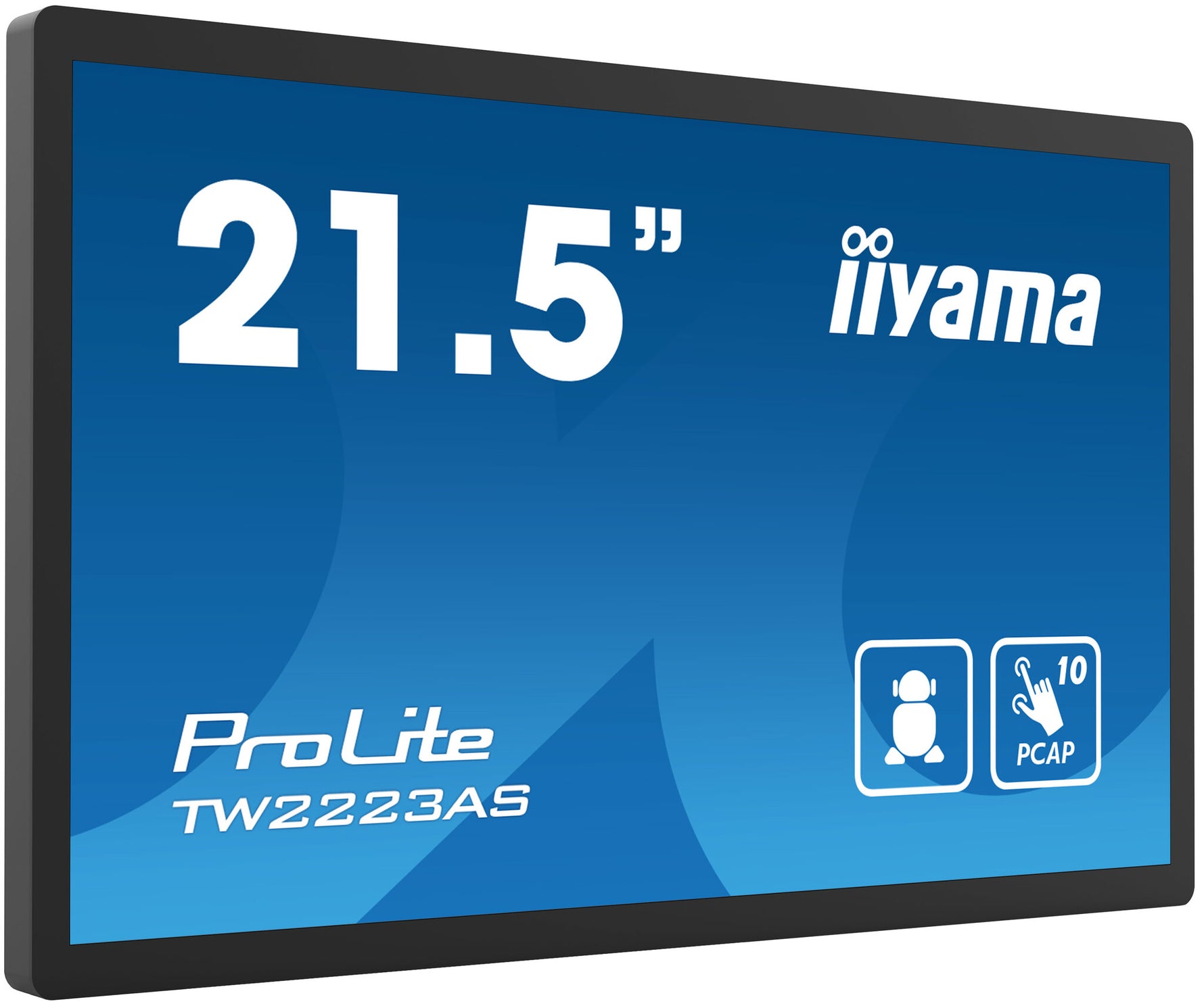 iiyama TW2223AS-B2 computer monitor 54,6 cm (21.5") 1920 x 1080 Pixels Full HD Touchscreen Zwart