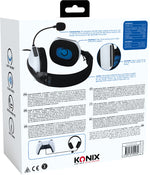 Konix Skylite Headset Bedraad Hoofdband Gamen Zwart, Wit