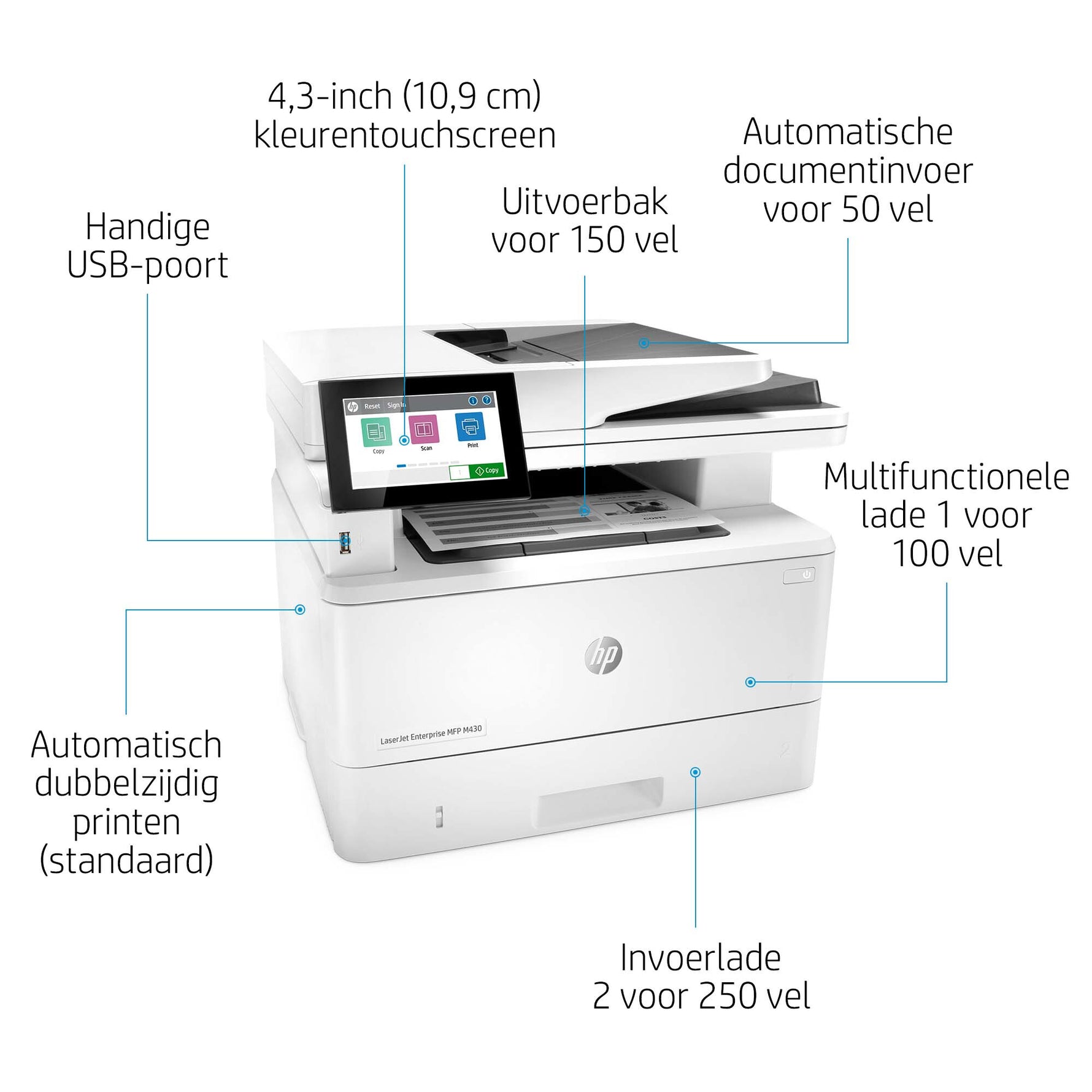HP LaserJet Enterprise MFP M430f