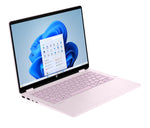 HP OmniBook 5 Flip 14-fp0252ndx 120U 35,6 cm (14") Touchscreen 2K 8 GB LPDDR5-SDRAM 512 GB SSD Wi-Fi 6 (802.11ax) Windows 11 Home Roze QWERTY