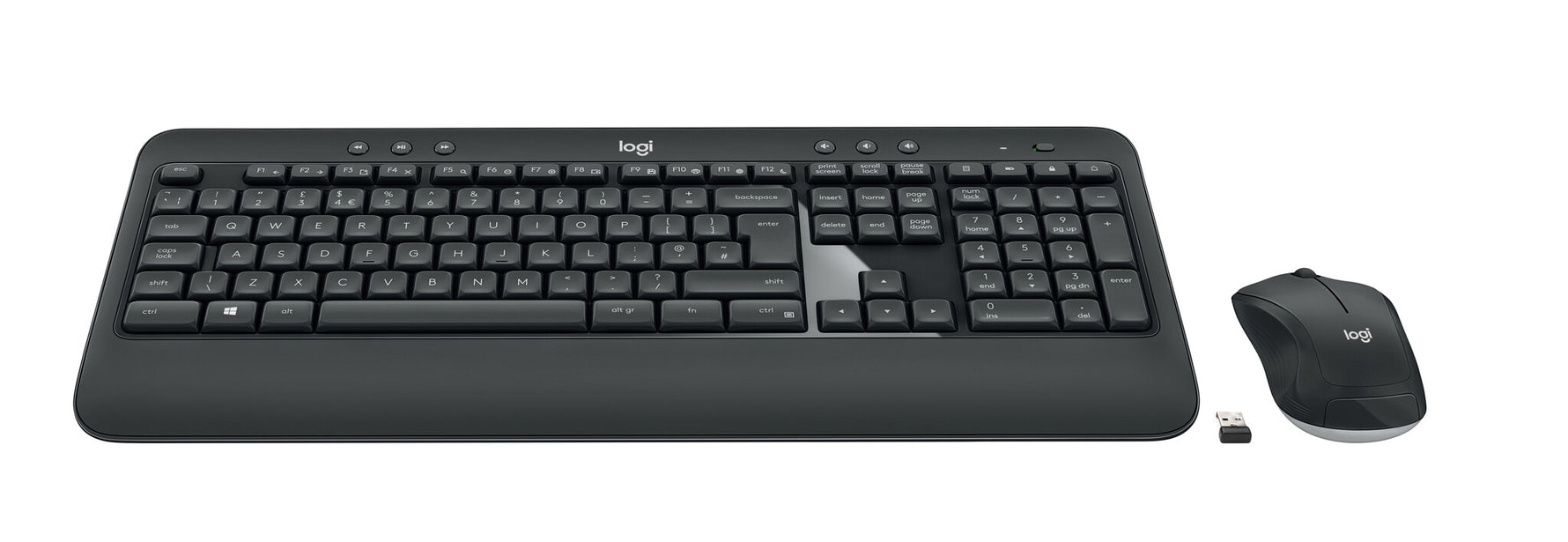 LOGITECH MK540 ADVANCED Wireless Keyboard and Mouse Combo - HRV-SLV - INTNL