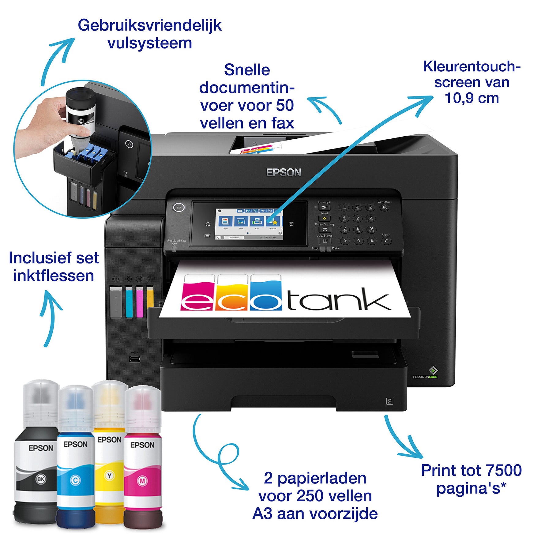 Epson EcoTank ET-16605 Inkjet A3 4800 x 2400 DPI 32 ppm Wifi