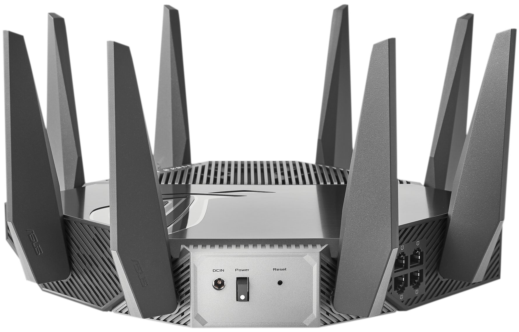 ASUS GT-AXE11000 draadloze router Gigabit Ethernet Tri-band (2,4 GHz / 5 GHz / 6 GHz) Zwart