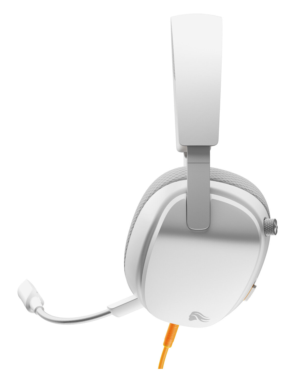 Glorious Gaming Glorious GHS Eternal - Stereo gaming headset voor pc, PS5, PS4, Xbox, Switch - Custom-tuned, gekantelde drivers, verstelbare, kristalheldere, afneembare mic, 3,5 mm - Duurzaam, dag/nacht comfort - Wit