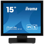 iiyama ProLite T1532MSC-B1S computer monitor 38,1 cm (15") 1024 x 768 Pixels XGA LCD Touchscreen Zwart
