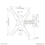 Neomounts WL40S-840BL14 TV-beugel wand 32-65" - full motion - snelle installatie