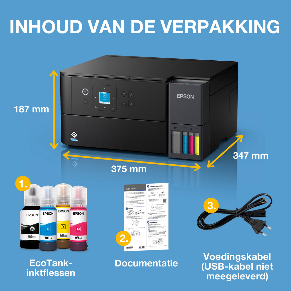 Epson EcoTank ET-2950 Inkjet A4 4800 x 1200 DPI 33 ppm Wifi