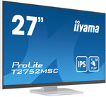iiyama ProLite T2752MSC-W1 computer monitor 68,6 cm (27") 1920 x 1080 Pixels Full HD LED Touchscreen Wit