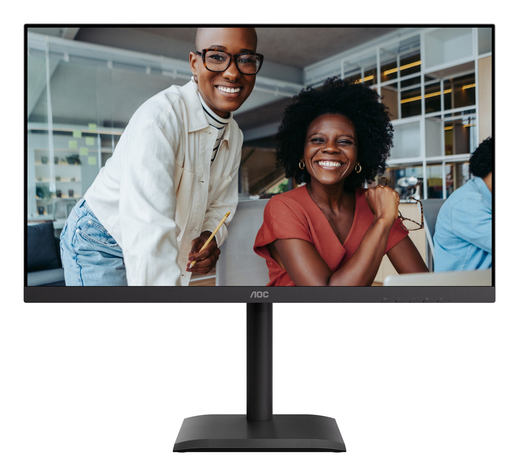 AOC E4 U27E4CV computer monitor 68,6 cm (27") 3840 x 2160 Pixels 4K Ultra HD LED Zwart