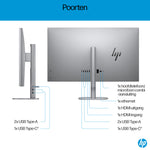 HP OmniStudio X 32-c0091nd Intel Core Ultra 7 155H 31.5inch UHD AG 32GB DDR5 2TB PCIe NVMe SSD RTX 4050 6GB W11H Meteor Silver 80 cm (31.5") 3840 x 2160 Pixels Alles-in-één-pc DDR5-SDRAM NVIDIA GeForce RTX 4050 Windows 11 Home Wi-Fi 7 (802.11be) AI PC Zil