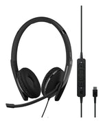EPOS Tweezijdige on-ear USB-C-headset met ANC, gecertificeerd voor Microsoft Teams