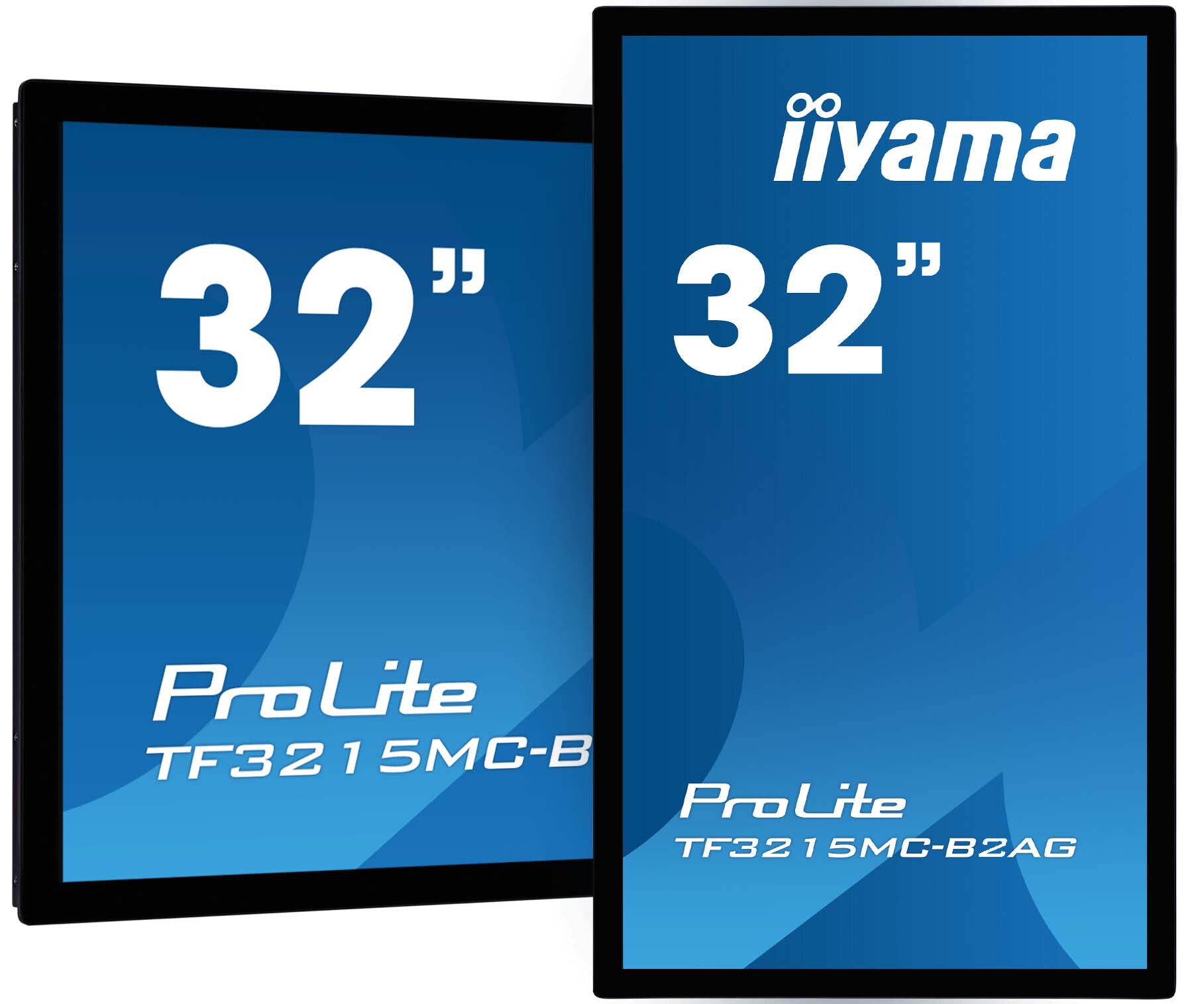 iiyama ProLite TF3215MC-B2AG computer monitor 80 cm (31.5") 1920 x 1080 Pixels Full HD LED Touchscreen Kiosk Zwart