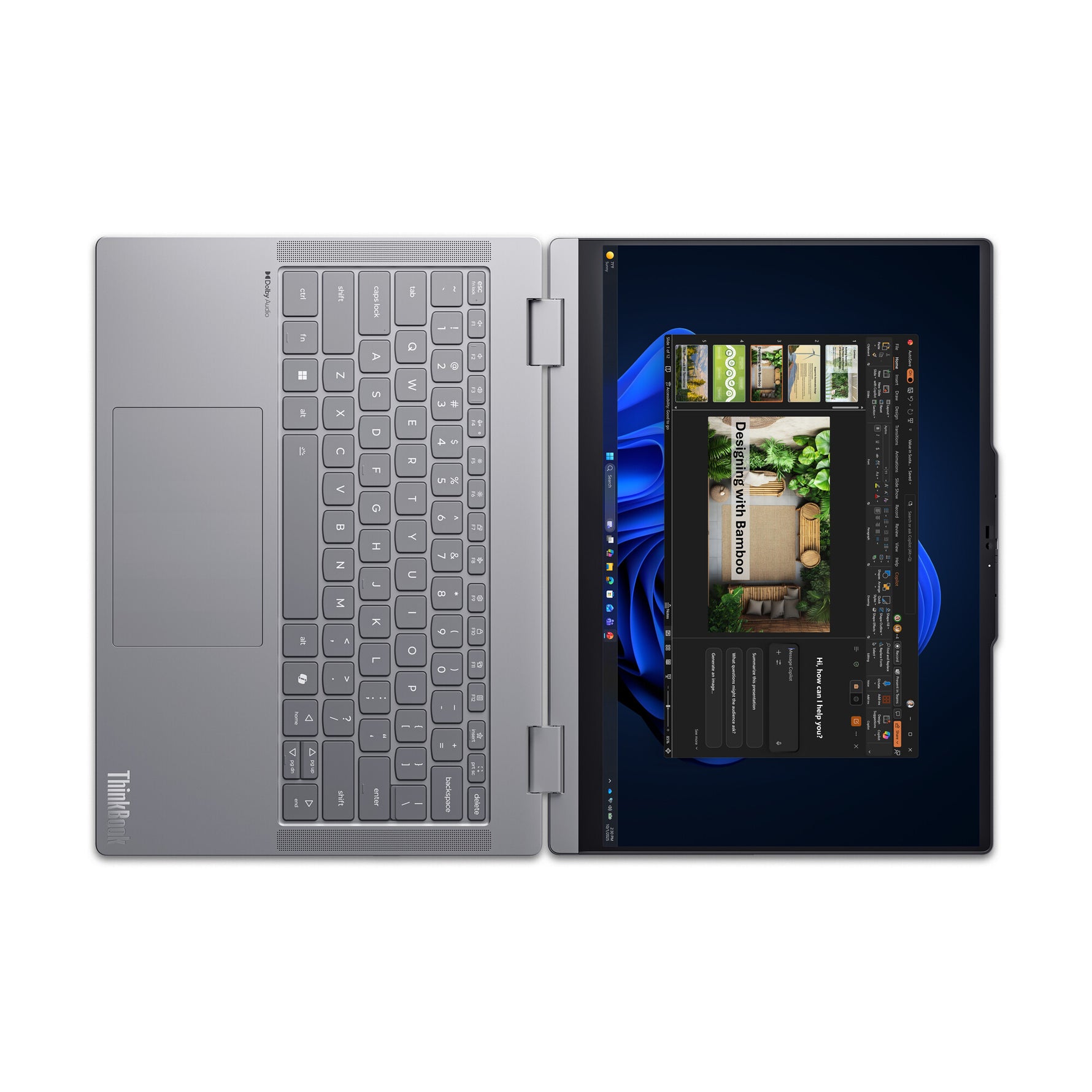 Lenovo ThinkBook 14 2-in-1 G6 IPL Copilot+ PC Intel Core Ultra 5 325 Hybride (2-in-1) 35,6 cm (14") Touchscreen WUXGA 16 GB DDR5-SDRAM 512 GB SSD Wi-Fi 7 (802.11be) Windows 11 Pro Engels Grijs