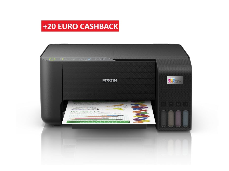 Epson EcoTank ET-2860 A4 multifunctionele Wi-Fi-printer met inkttank, inclusief tot 3 jaar inkt