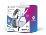 Oniverse Nebula Headset Bedraad Hoofdband Gamen USB Type-A Wit