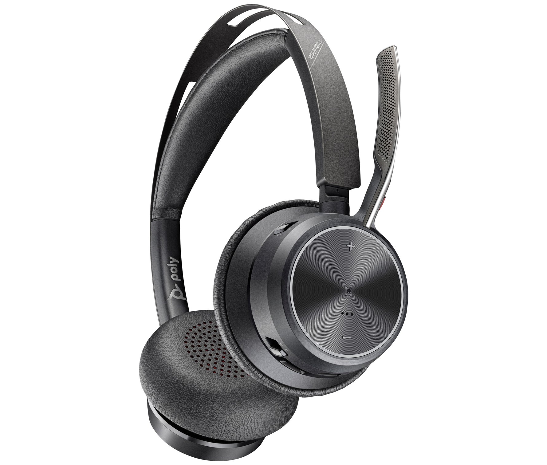 HP Poly Voyager Focus 2 USB-C-C Headset +USB-C/A Adapter +Oplaadstandaard
