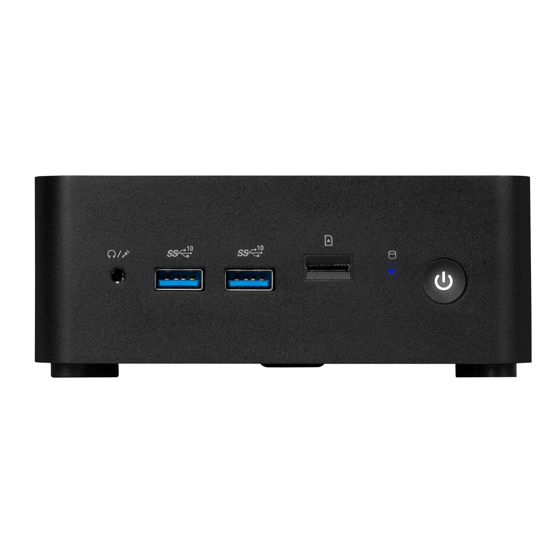 MSI Cubi NUC 1MG-003EU Intel Core 3 100U 8 GB DDR5-SDRAM 512 GB SSD Windows 11 Pro Mini PC Zwart