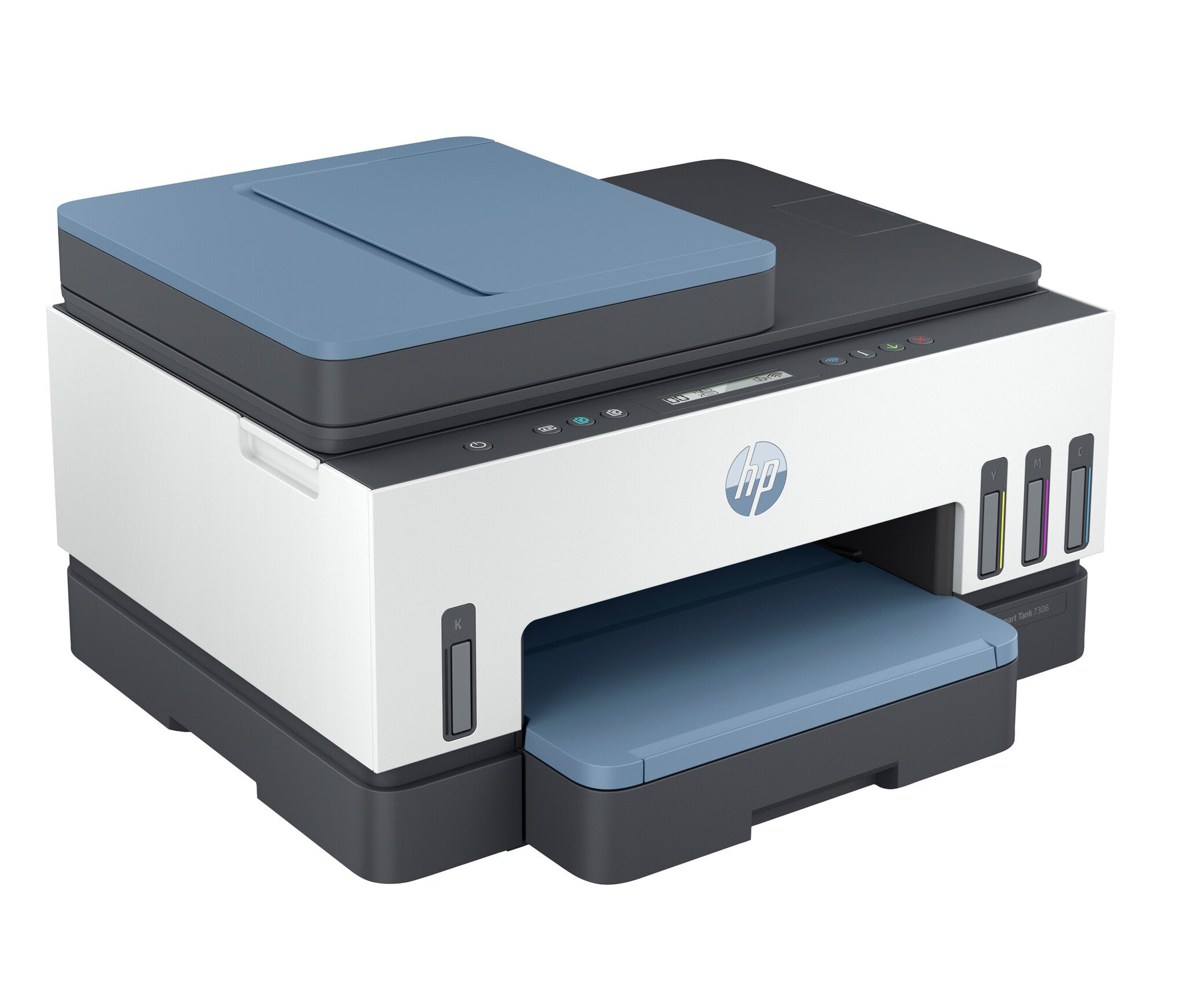 HP Smart Tank 7306 Draadloos All-in-One Kleur Printer, Dubbelzijdig printen; Kopieerapparaat, Scanner