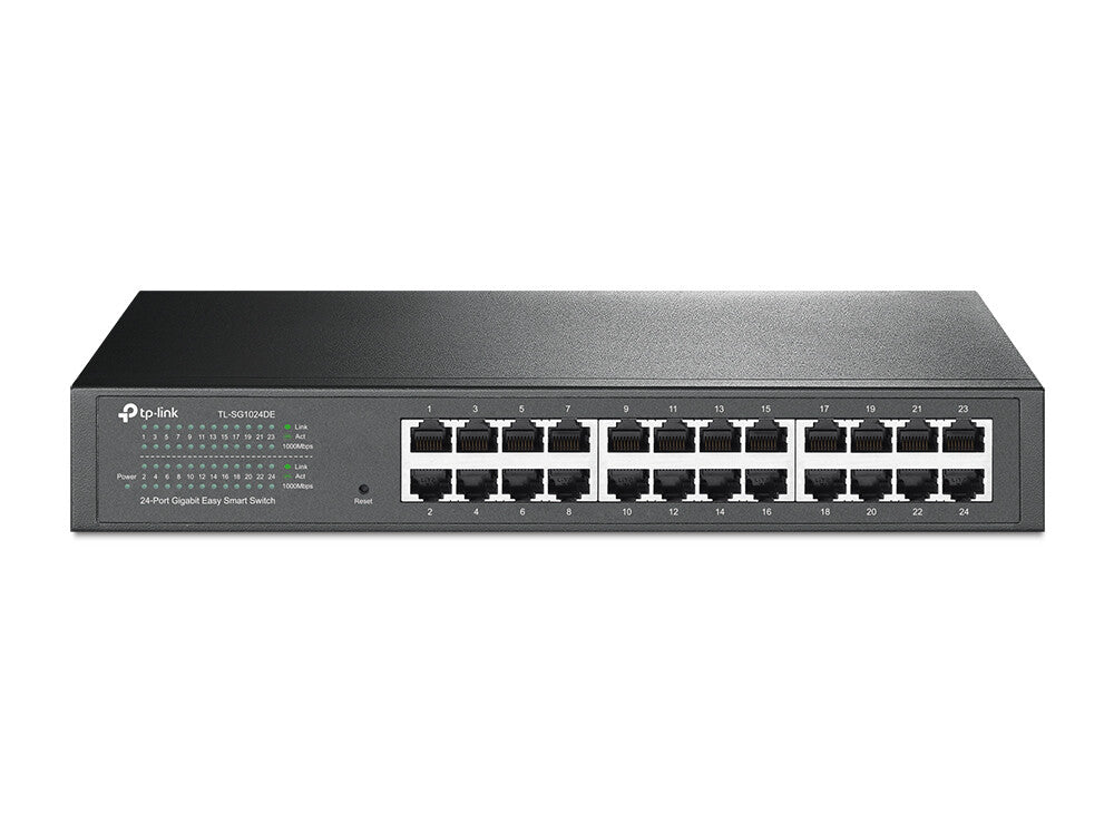 TP-Link TL-SG1024DE netwerk-switch Managed L2 Gigabit Ethernet (10/100/1000) Zwart