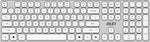 MSI FORGE K210 W COMBO WHITE US toetsenbord Inclusief muis Thuis/Werk USB QWERTY Amerikaans Engels Wit