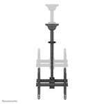 Neomounts NM-C440DBLACK Dual monitor/TV-beugel plafond 32-60" - h 56-91 cm