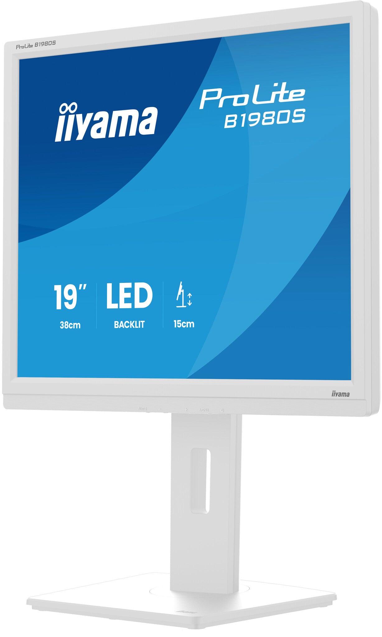 iiyama ProLite B1980S-W1 computer monitor 48,3 cm (19") 1280 x 1024 Pixels SVGA LED Wit