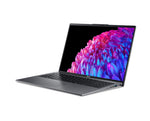 Acer Swift Go 16 SFG16-72-56FG Intel Core Ultra 5 125U Laptop 40,6 cm (16") WQXGA+ 16 GB LPDDR5x-SDRAM 512 GB SSD Wi-Fi 6E (802.11ax) Windows 11 Home Grijs